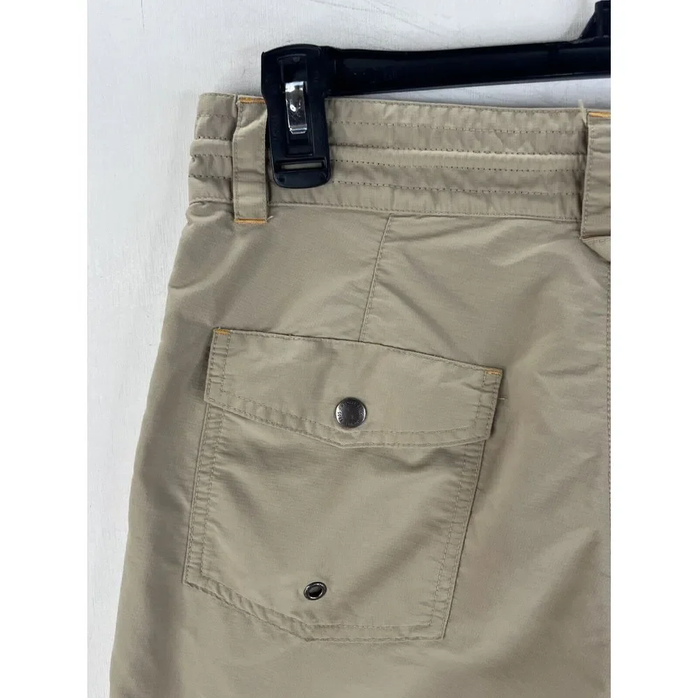 Howler Brothers Horizon Hybrid Shorts Men's 30‎ Tan Brown Cargo Ripstop Nylon